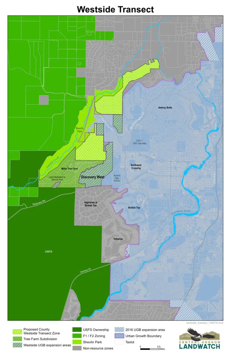 Westside Transect Implemented in Discovery West Master Plan — Central