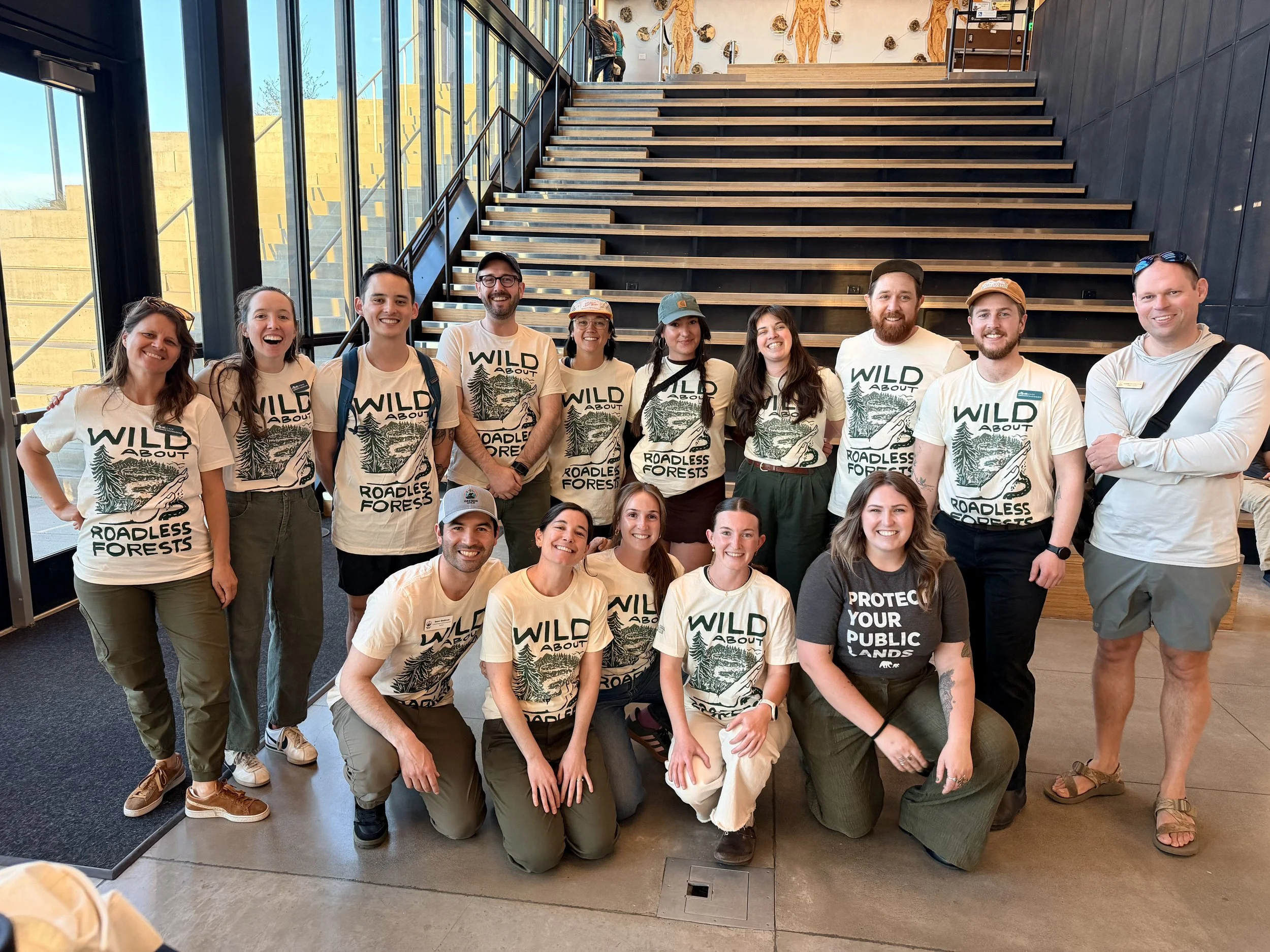 We Showed Up For Our Wild, Roadless Forests!