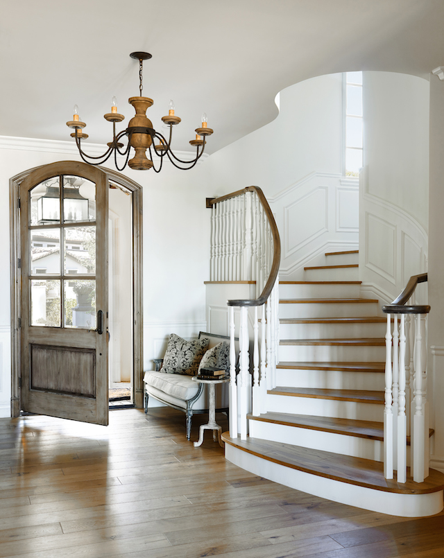 It is a study in restrained elegance for a lovely couple and their children. 