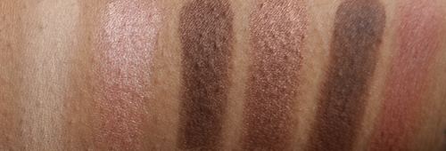 L-R: Rise & Shine, Rosy Outlook, Smile On, Lucky Penny, Trailblazer, Courage (Blush)