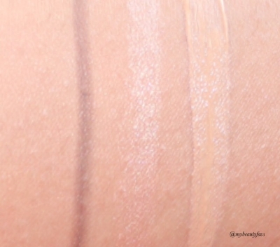 L-R: Brow Lift - Superrmodel and highlighter shade, The Retoucher 3 Medium
