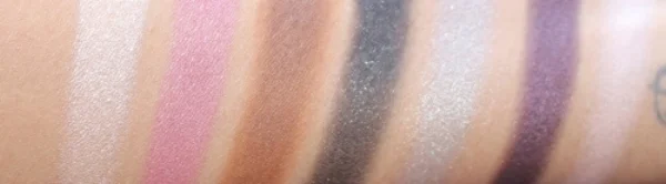 L-R - Glow Getter (highlighter), Glambition (blush), Motivation (bronzer), Grind, No Limit, 24/7, and Aim High