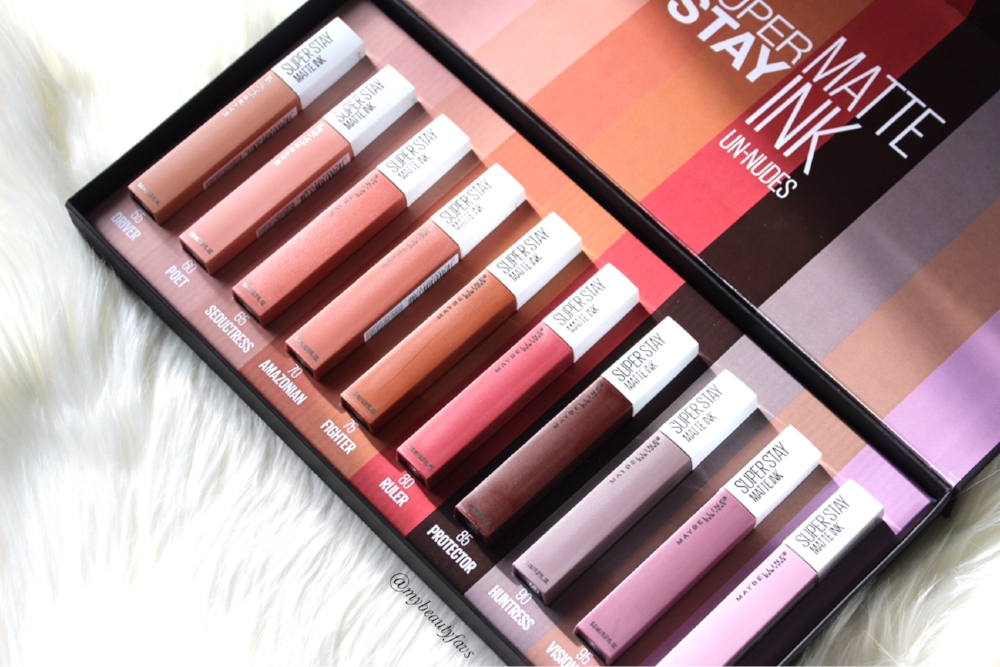 Het formulier groentje Baron Maybelline SuperStay Matte Ink Un-nudes - Review and Swatches of the Entire  Collection — Mybeautyfavs