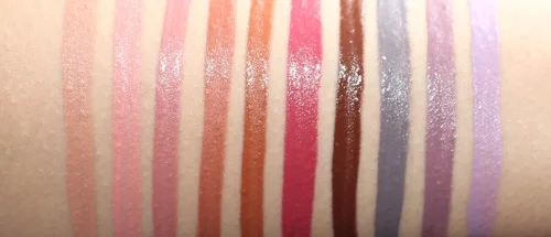 Swatched in order listed below