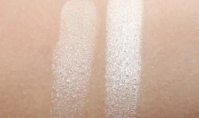 Swatched dry (R) and wet (L)