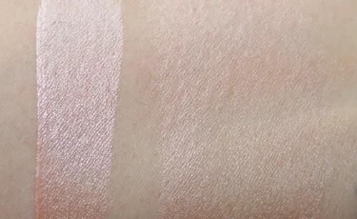 Soft Light #40 - Pink Copper: swatched and blended in