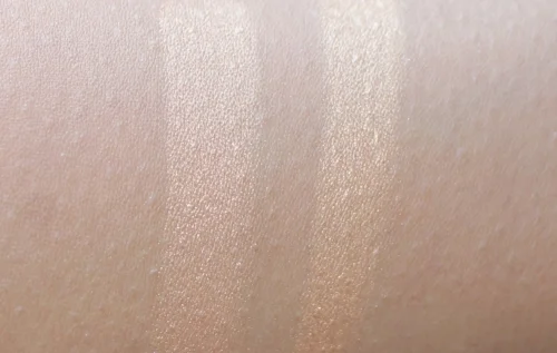 Dreamsicle applied dry and wet