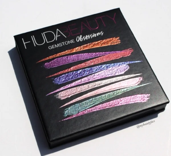 Huda Beauty Gemstone Obsessions Eyeshadow Palette Review, Photos