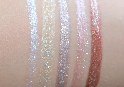 L-R: Crystalline, SunRay, RoseGold, BareBrilliance and PassionLight