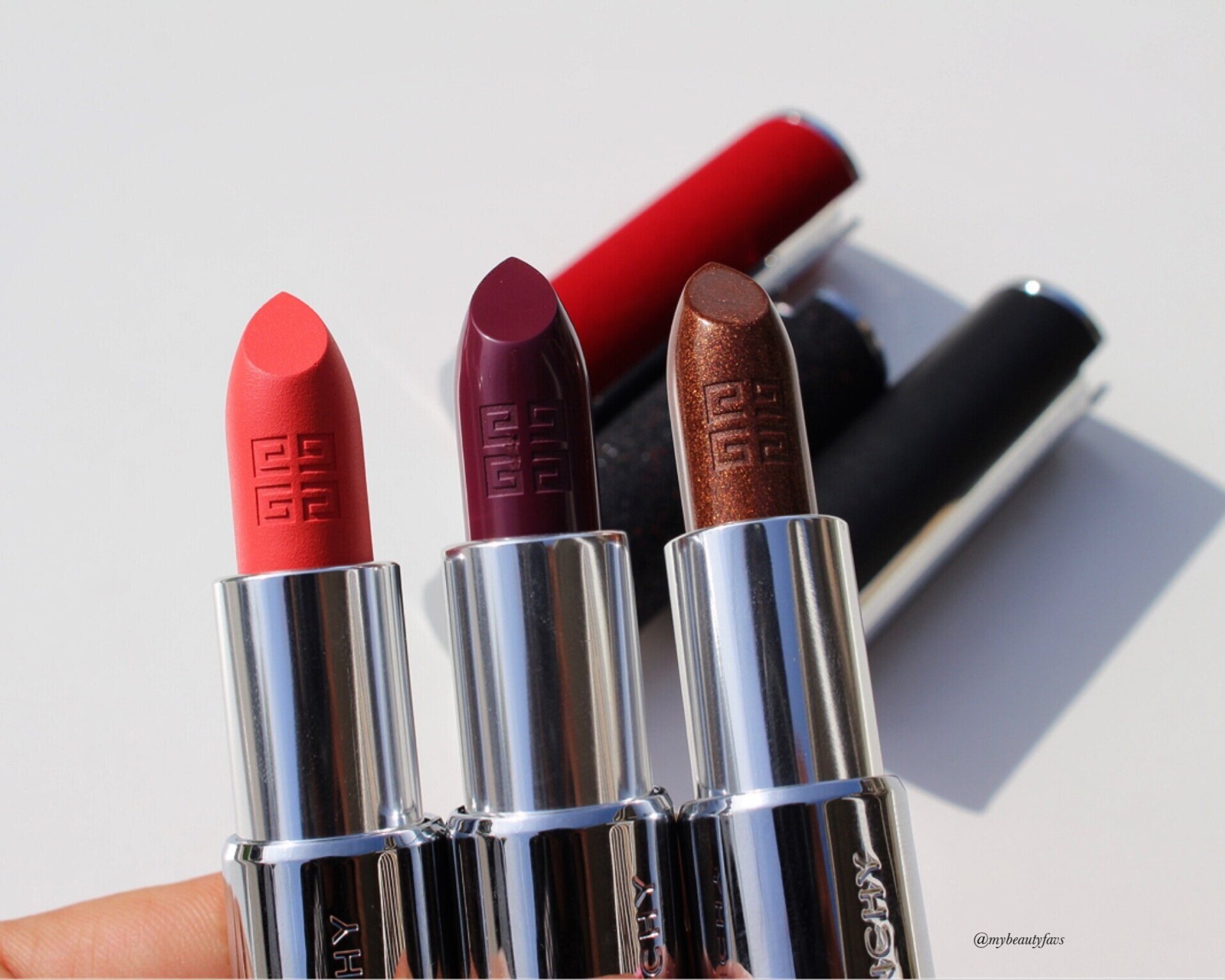 Givenchy Le Rouge, Deep Velvet and Night Noir Lipsticks - Review and  Swatches — Mybeautyfavs