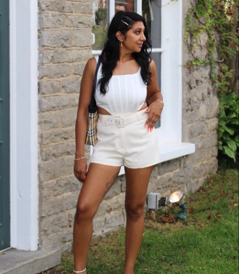 Missguided Corset and Shorts