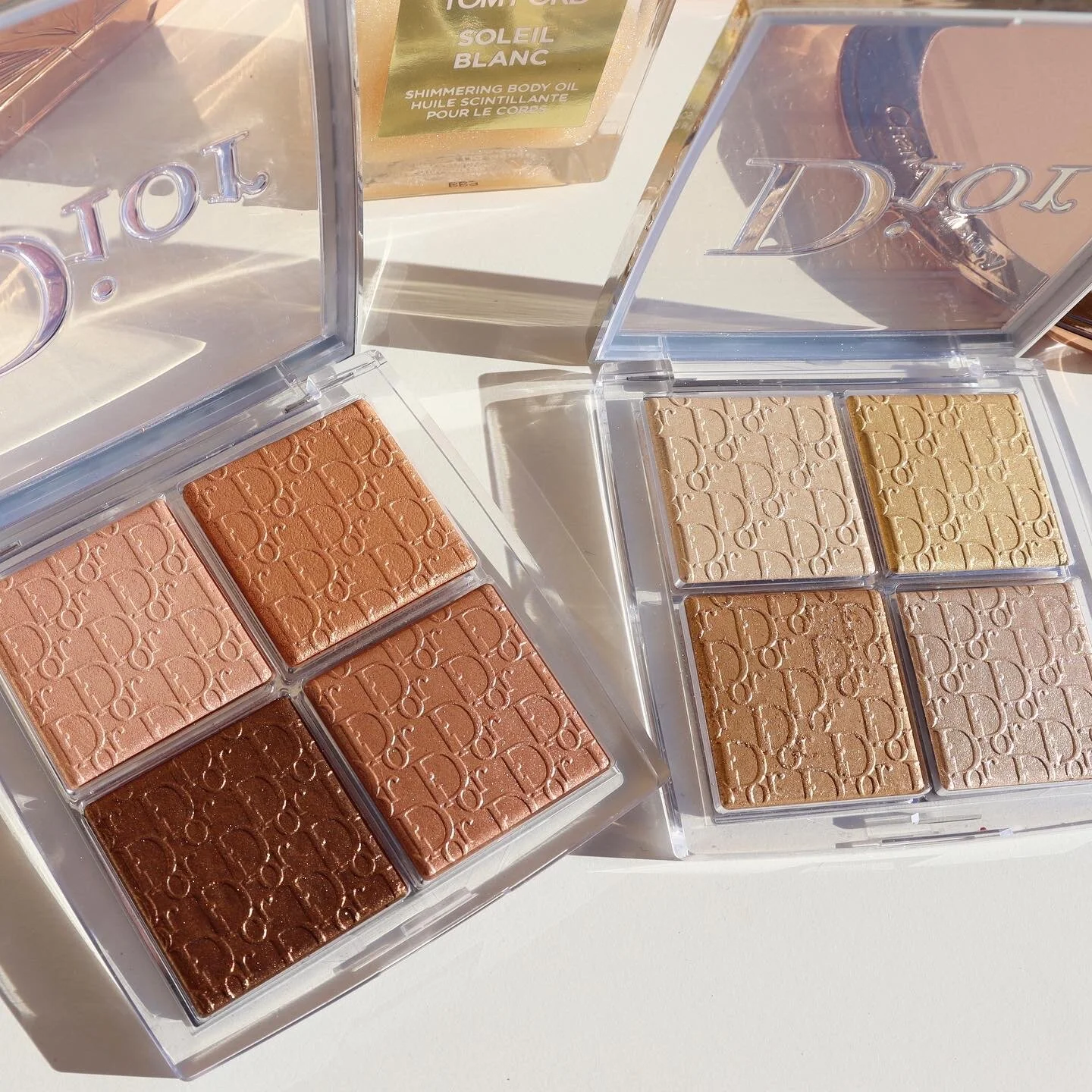 Dior BACKSTAGE Glow Face Palette Copper Gold — Mybeautyfavs