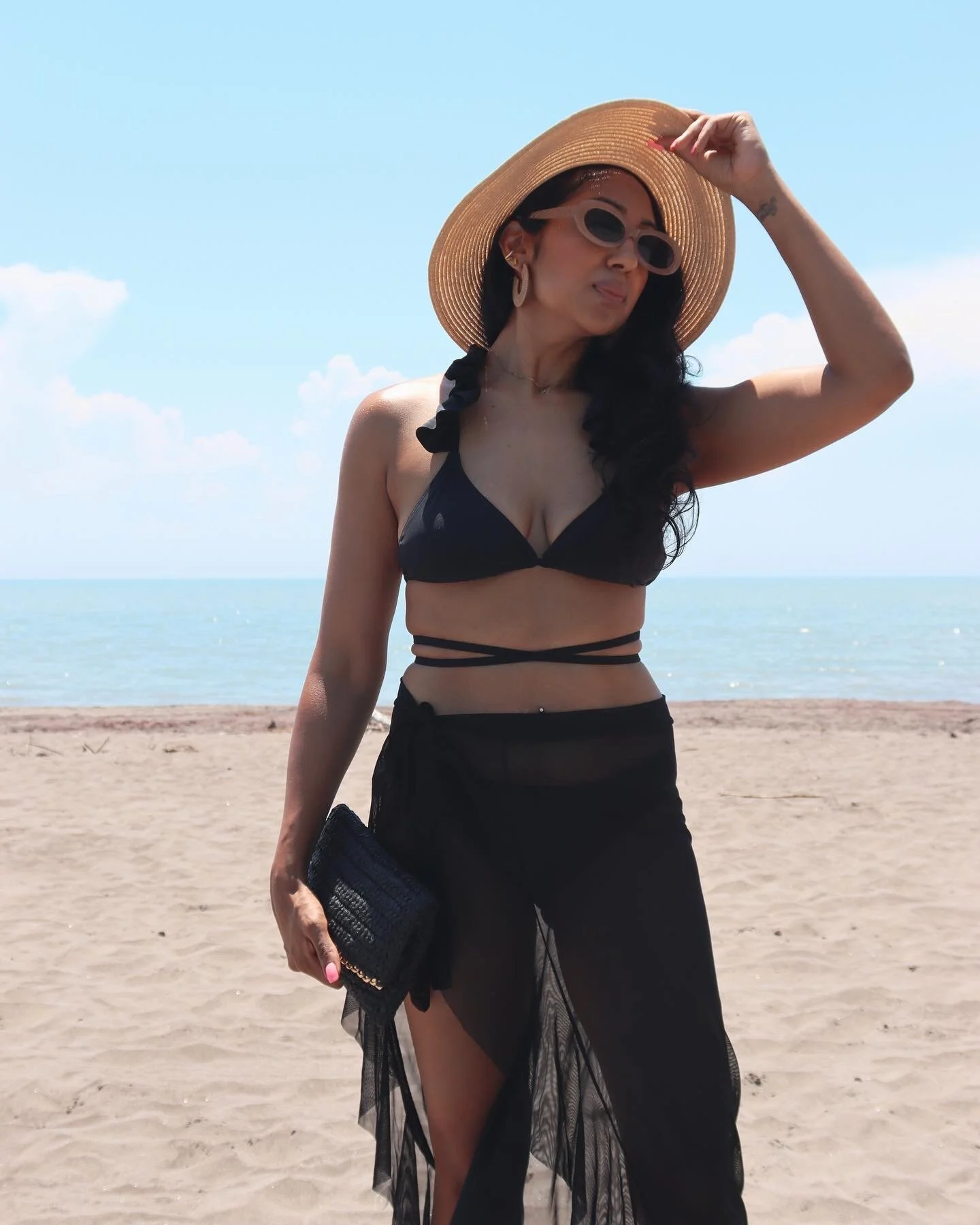 What I Wore: Beach Edition ft. Shein Swimwear