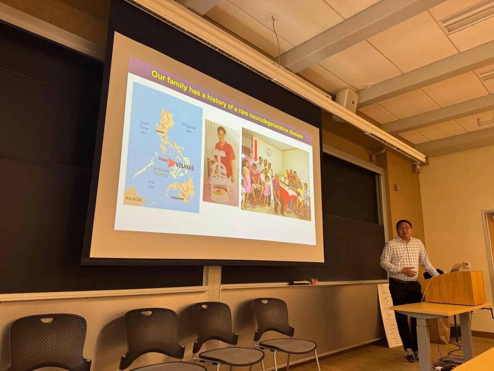Charles gives a talk at the HBI
