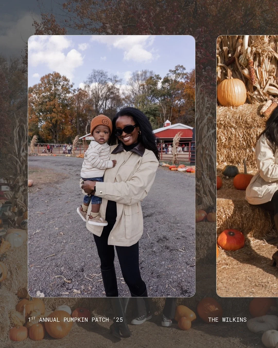 Making the pumpkin patch our new family tradition 🍂🎃 It was my first baby&rsquo;s first time, and I couldn&rsquo;t stop smiling watching him take it all in. Maryland is truly magical this time of year. It feels straight out of a Gilmore Girls episo