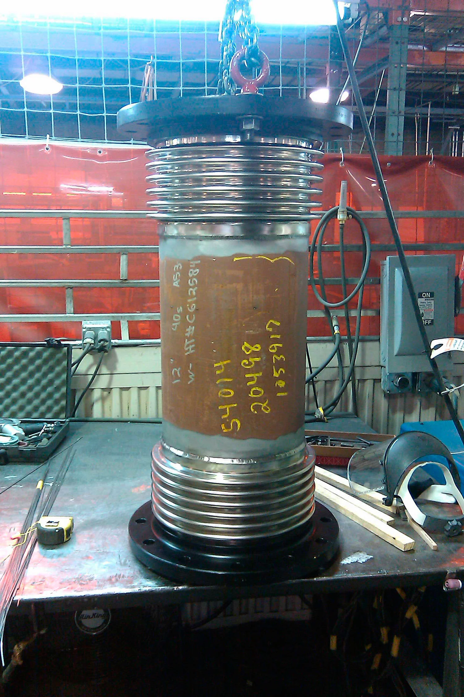 4130 welded to 718 inconel