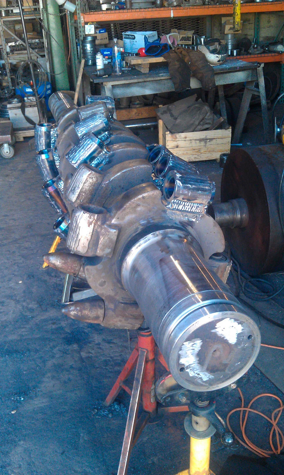 Shaft rebuild, Uintah-Machine