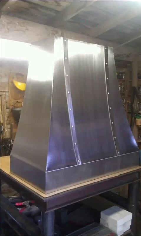 Thousand Oaks, California. Stainless hood.