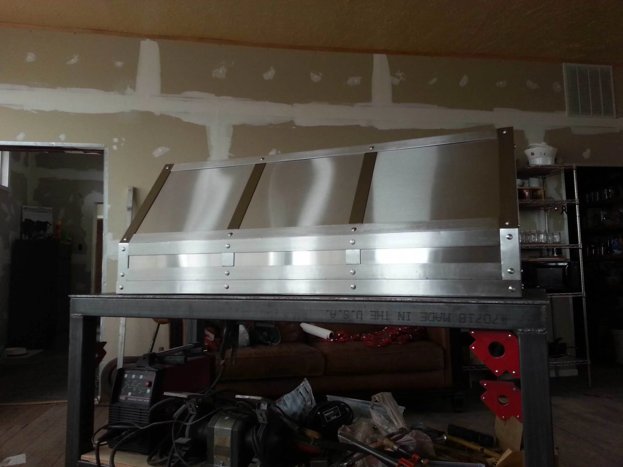 San Francisco, CA. Stainless hood. (3 of 3)