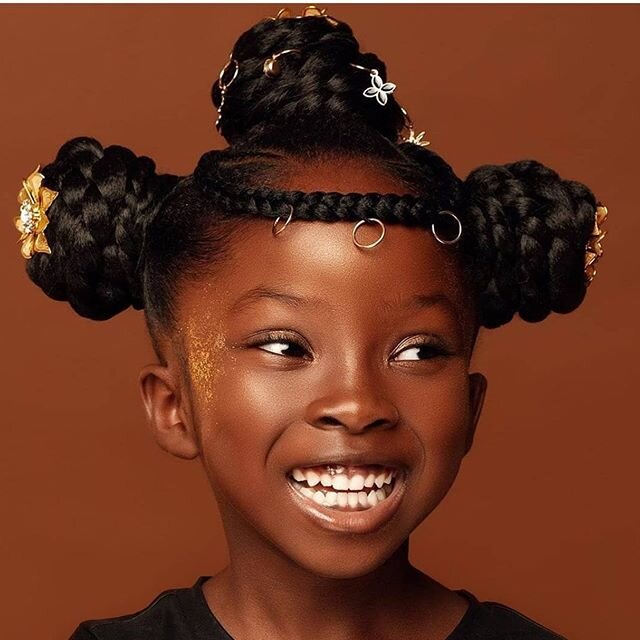 Our Black is Vibrant...Our Black is Beautiful! #celebrateblack #blackyouth #worldchangers #blackgirlmagic #reussirschools #achiever @mylah_shyv