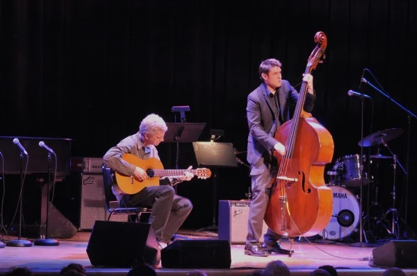 Steve and Ben duo at Town Hall, NYC