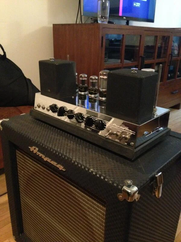 My 1965 Ampeg B15 fliptop
