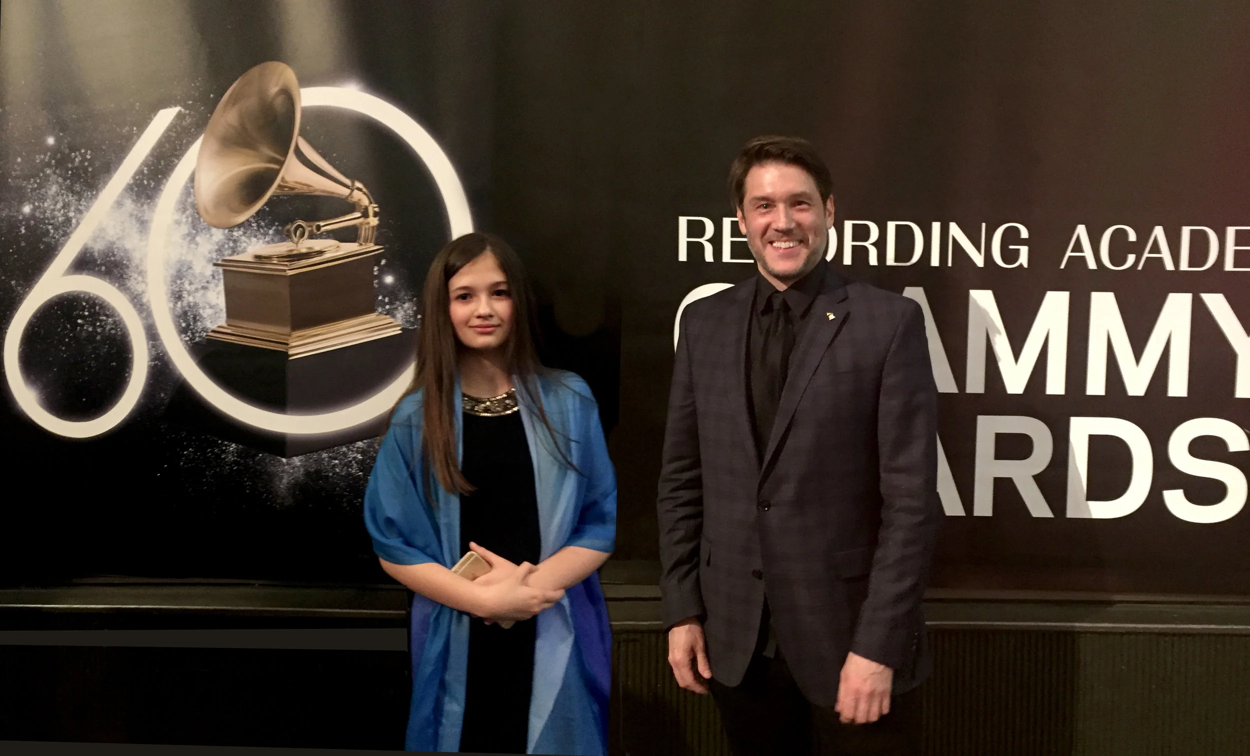 w/Ruby at The Grammys, NYC 2018