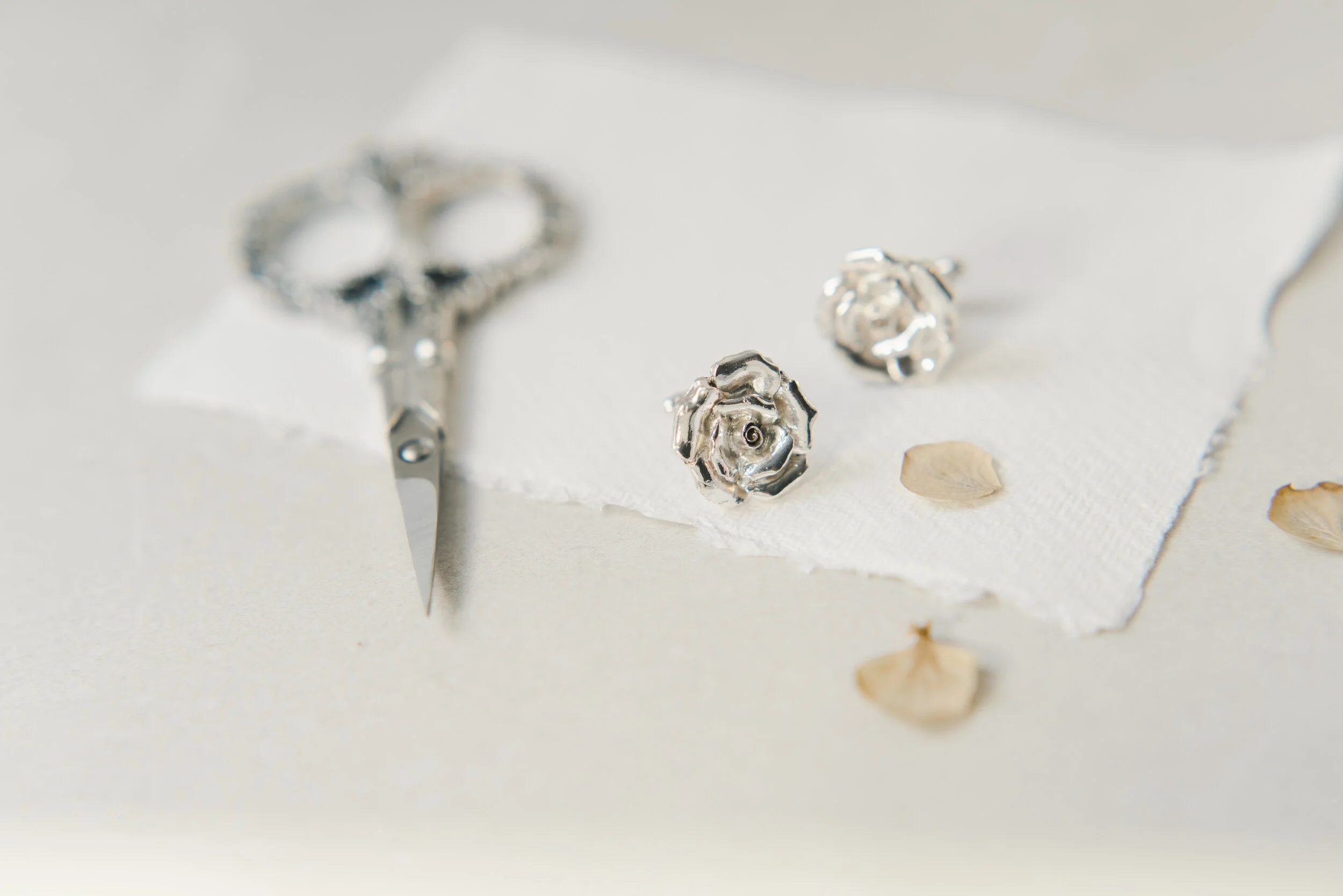 English Rose cufflinks