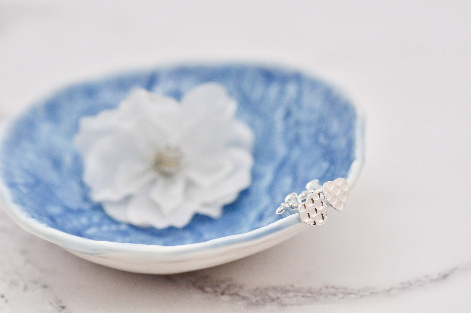 Hammered stud earrings.2000.jpg