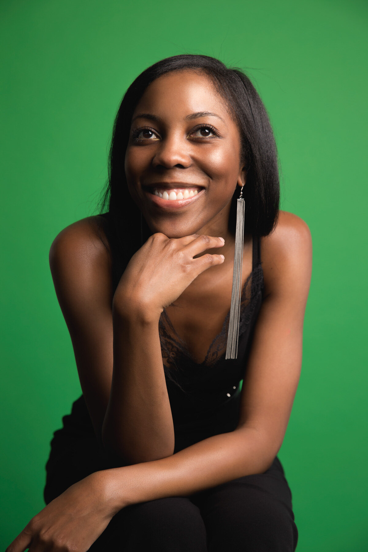  DOMINIQUE CHAPLIN  What part of yourself do you wish to contribute through your work?  My Love. My Light. My Hopes. My Dream. My Experience.  What’s your dream for OWN?  My dream is that OWN continues to do it for the culture. Learn it, be it, devel