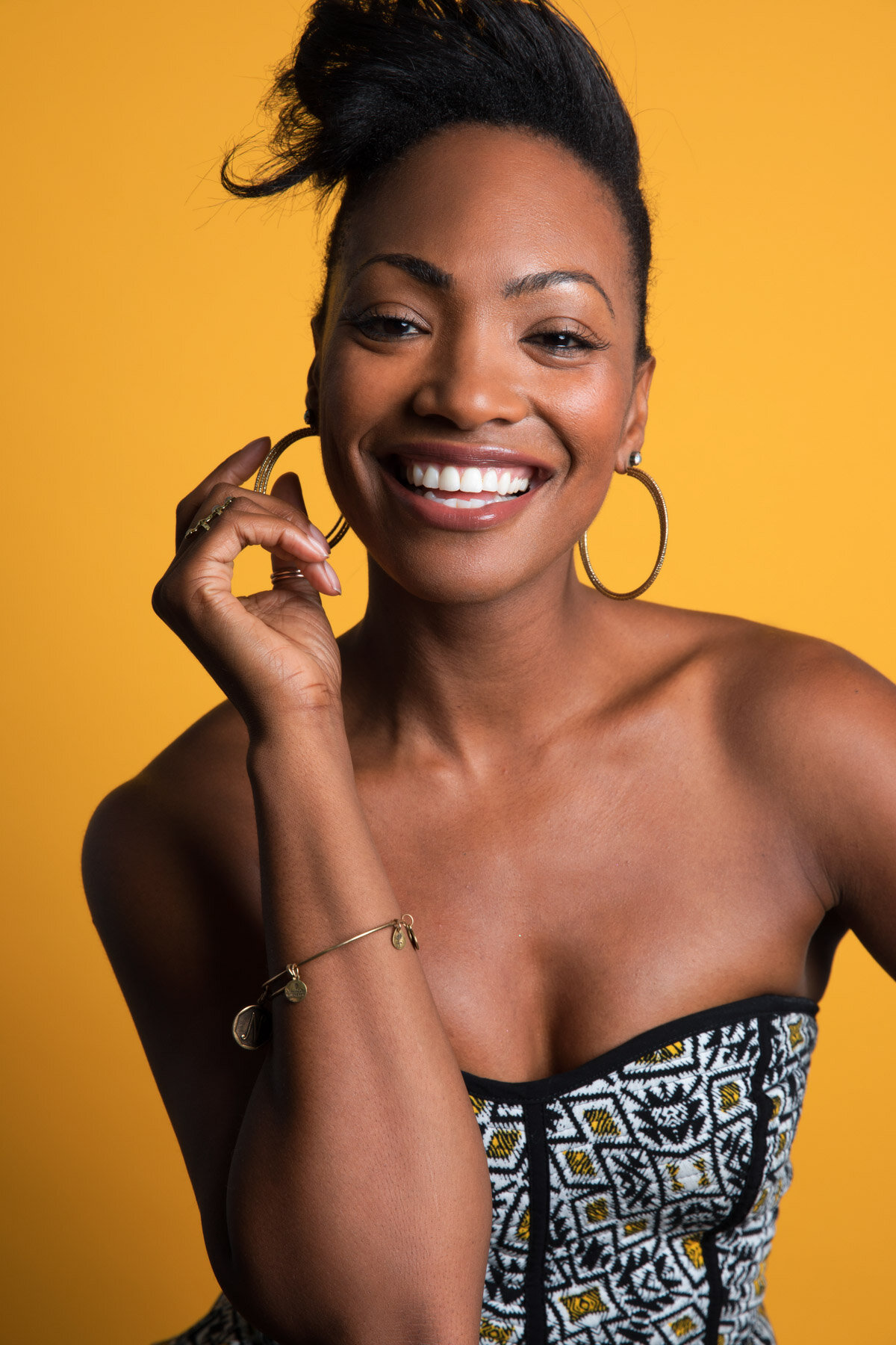  NIKOL DAVIS  What part of yourself do you wish to contribute through your work?  I learned soon after starting at OWN that I didn’t love myself at the capacity that I should have, and I’ve been able to take leaps and bounds in self-love since my sta