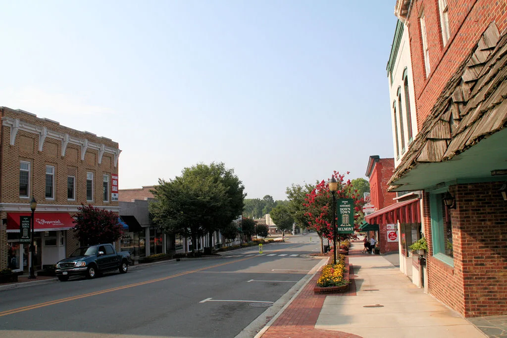 Historic downtown Belmont