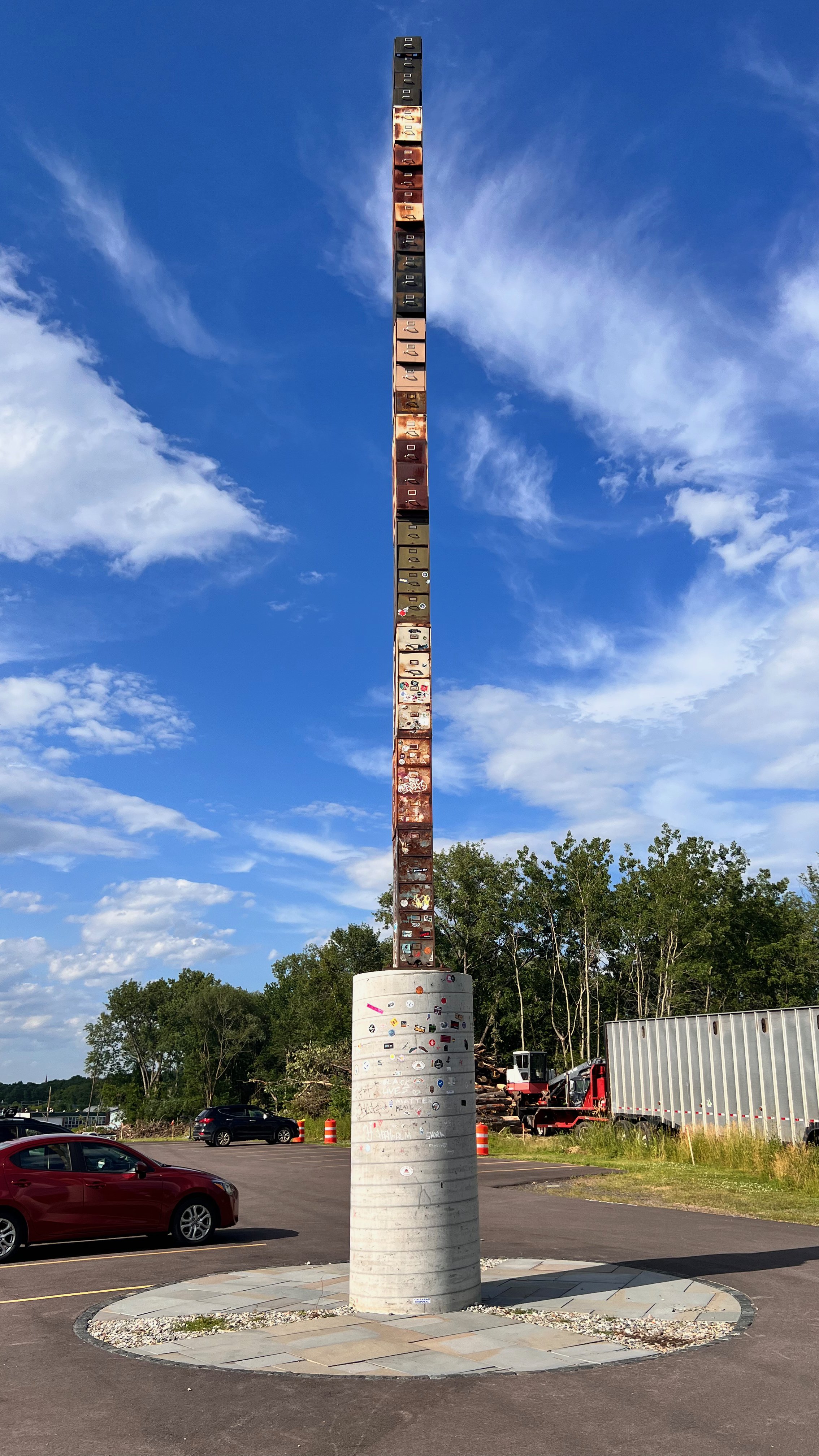 World's Tallest Filing Cabinet!!!