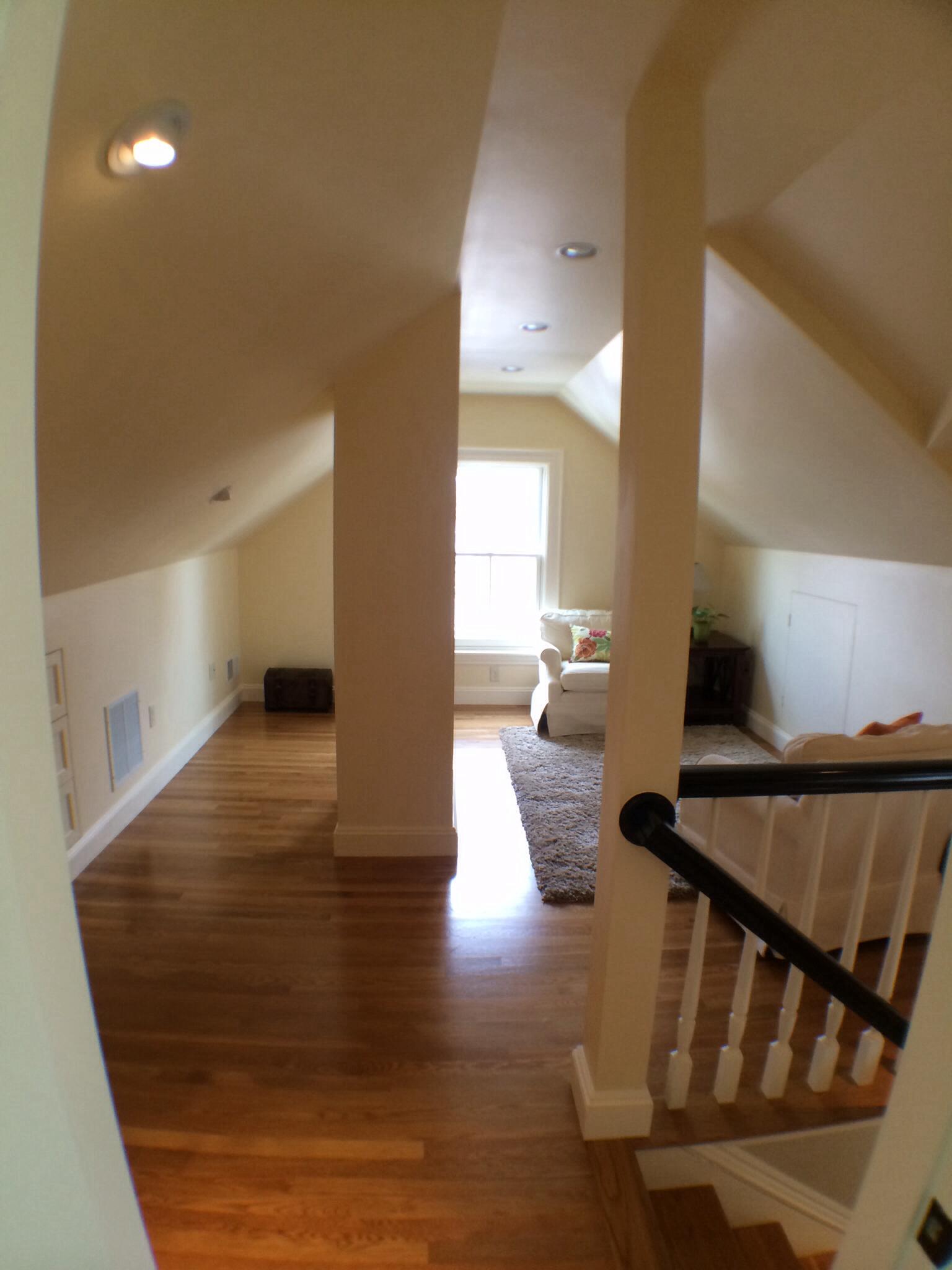 Renovated attic