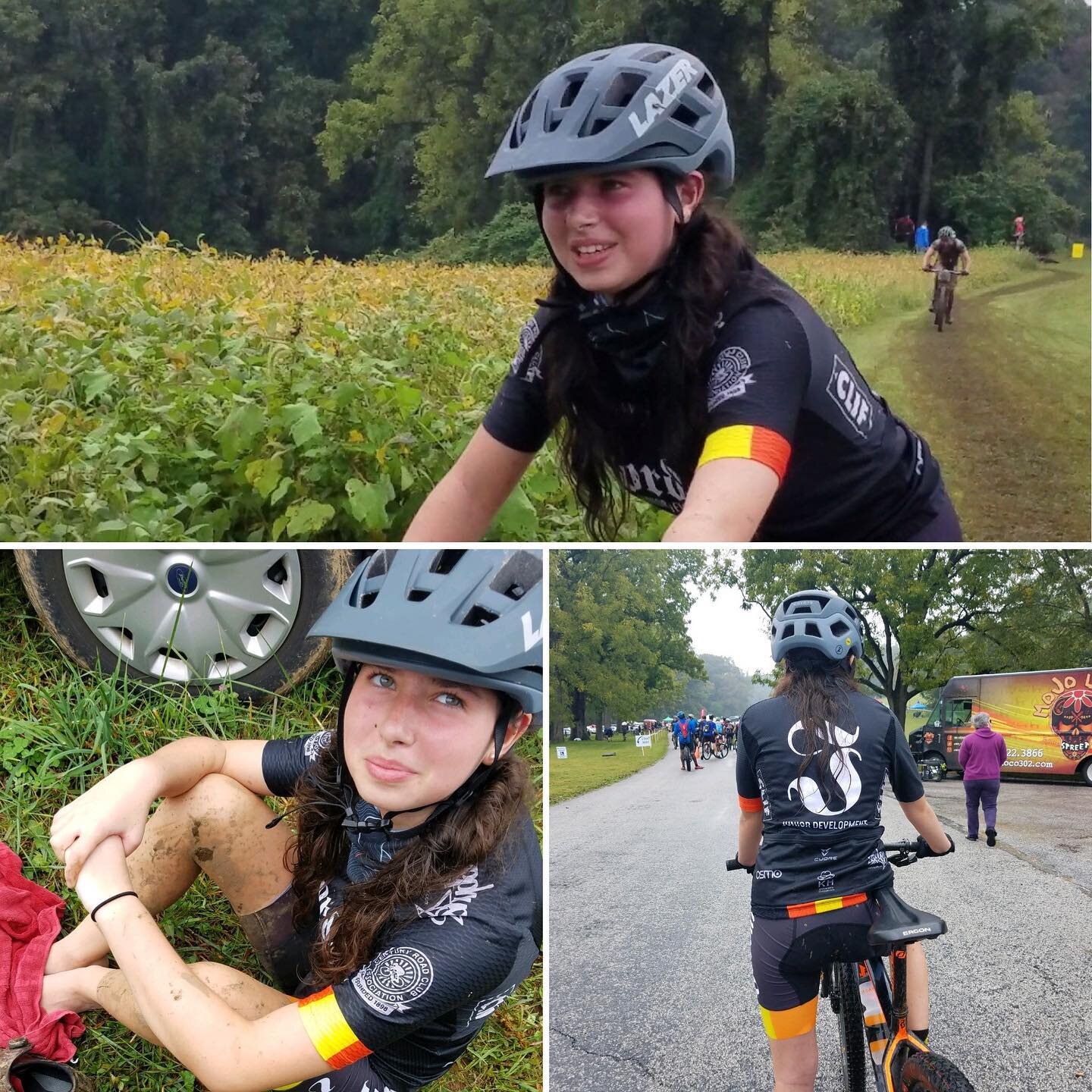 Edan and her family headed down to  Escape Granogue for the first time.  Never having ridden the course before, she decided go out and give it her best. After some slippery hills, walking through the water and some minor  scrapes, she finished the la