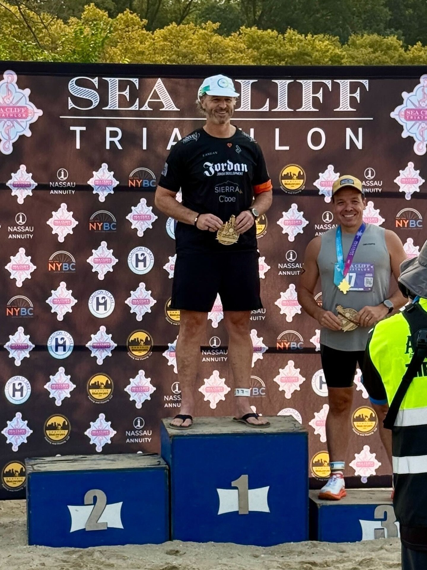 Way to go Bouker!!!! 

At his first race back in the Sea Cliff Triathlon, placing 1st in his age group and 6th Overall with fastest bike split is definitely the way to get back into racing.

Congratulations and so happy to see you back out there!!!!
