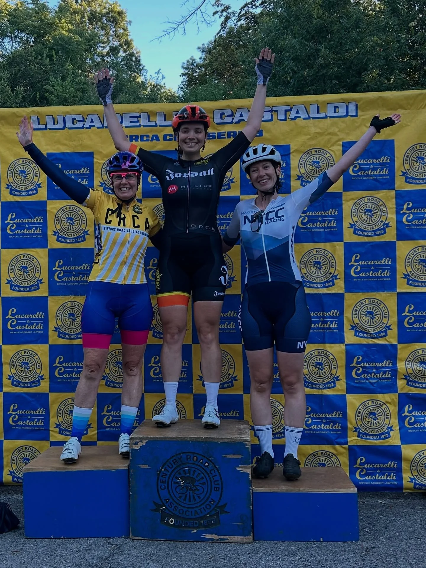 Podium overload today for DJR with the last CRCA race of 2025.

Congratulations to Jenna for winning the Women&rsquo;s Dev Field and to Stephanie for winning the Women&rsquo;s Open Field. Great team support by Sandy, Krista, Prentiss and Resie.

Cong