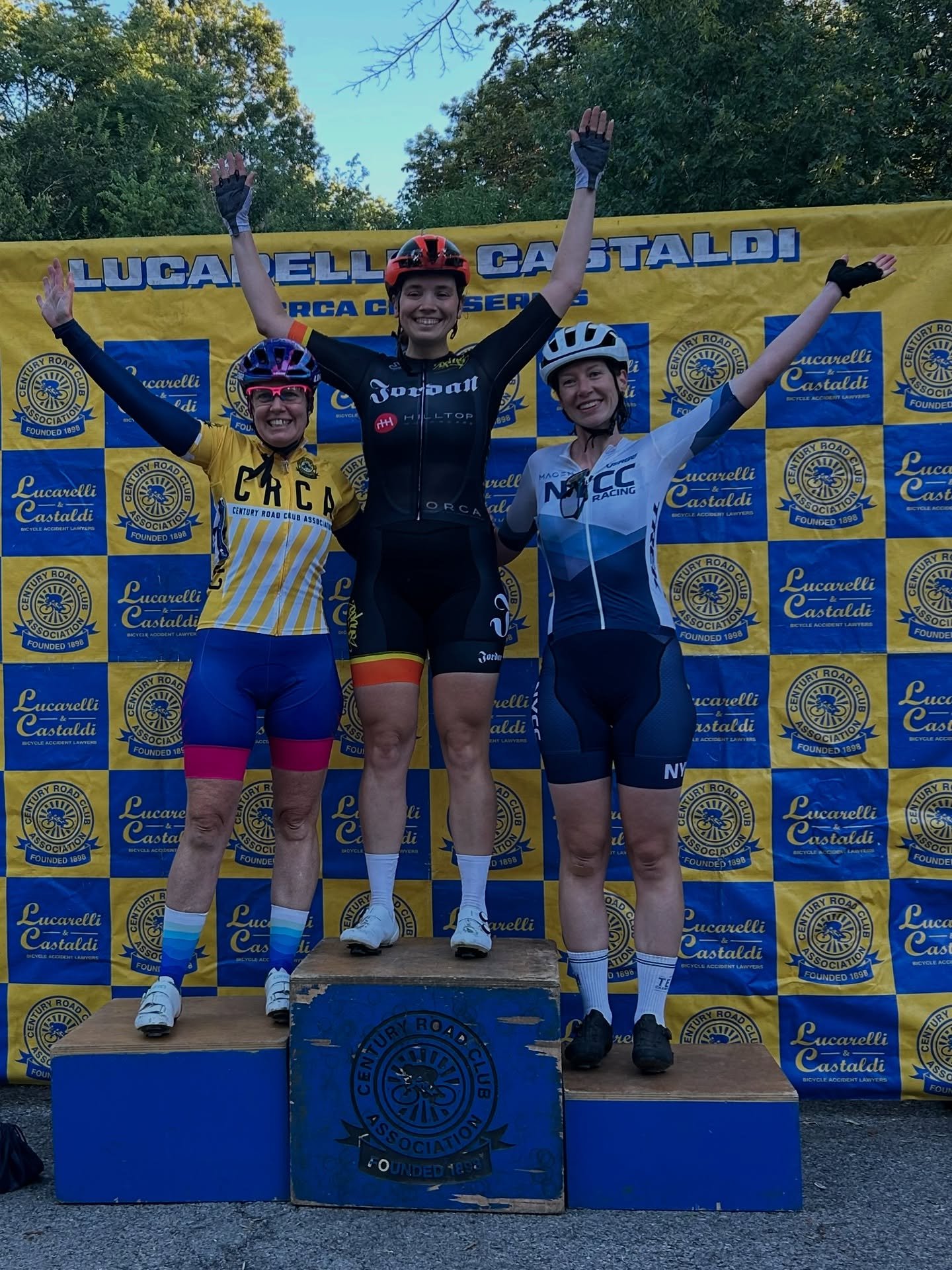 Podium overload today for DJR with the last CRCA race of 2025.

Congratulations to Jenna for winning the Women&rsquo;s Dev Field and to Stephanie for winning the Women&rsquo;s Open Field. Great team support by Sandy, Krista, Prentiss and Resie.

Cong