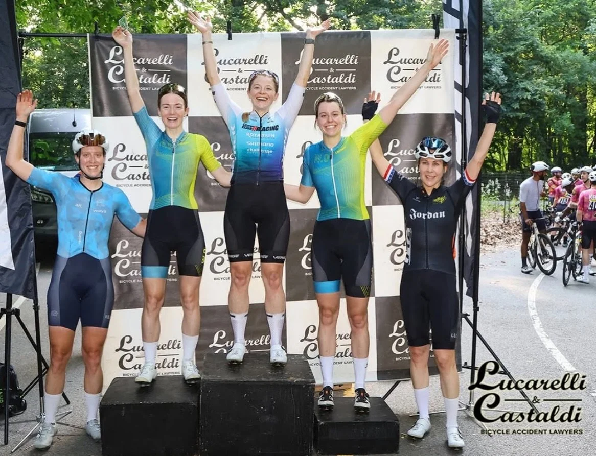 Saturday Prospect Park Race Recap

DJR showed up in Brooklyn this morning with 3 standout rides.

Laura delivered a powerful effort in the Women&rsquo;s Open, securing 5th against a fast, tactical field.

In the Women&rsquo;s Cat 4, Akira put down an