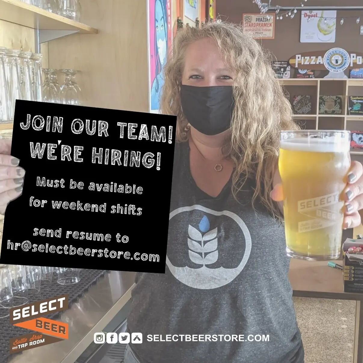 Do you like beer as much as we do?
Send your resume to hr@selectbeerstore.com