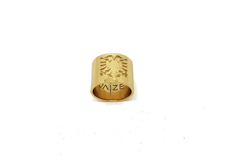 men's shqipë ring