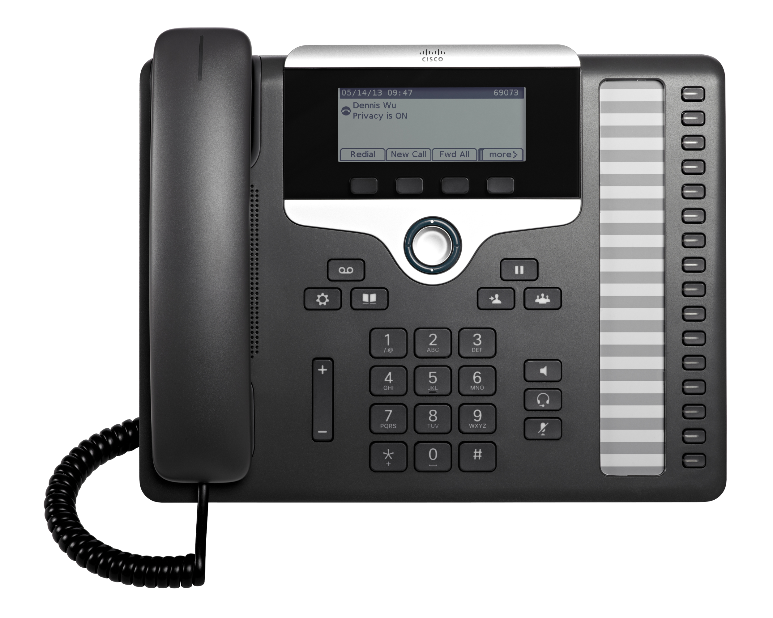 Cisco Unified IP Phone 7861_Front Facing_Charcoal.png