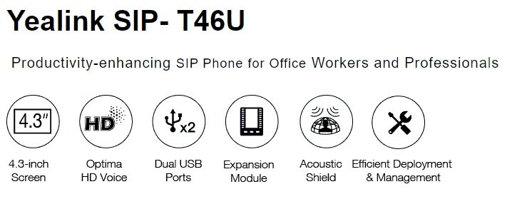 T46U Yealink HD Voice - Dual Usb ports - expansion module - acoustic shield - multi site deployment.png
