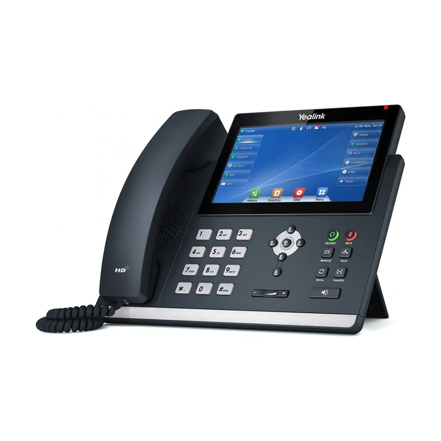 Yealink SIP-T48U Gigabit IP Touch Screen Phone