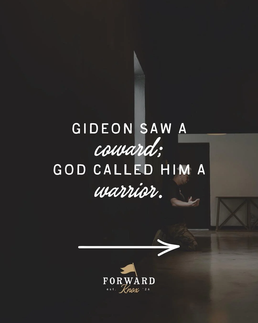 Do you think you have to be someone else to be used by God? 

That somehow, God overlooked you when He made you? 

Gideon was in hiding when God called him to lead. Gideon doubted. Gideon questioned God. But God&rsquo;s purpose prevailed when Gideon 