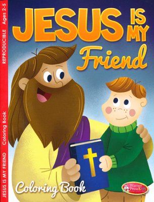 Jesus is my Friend Coloring Book