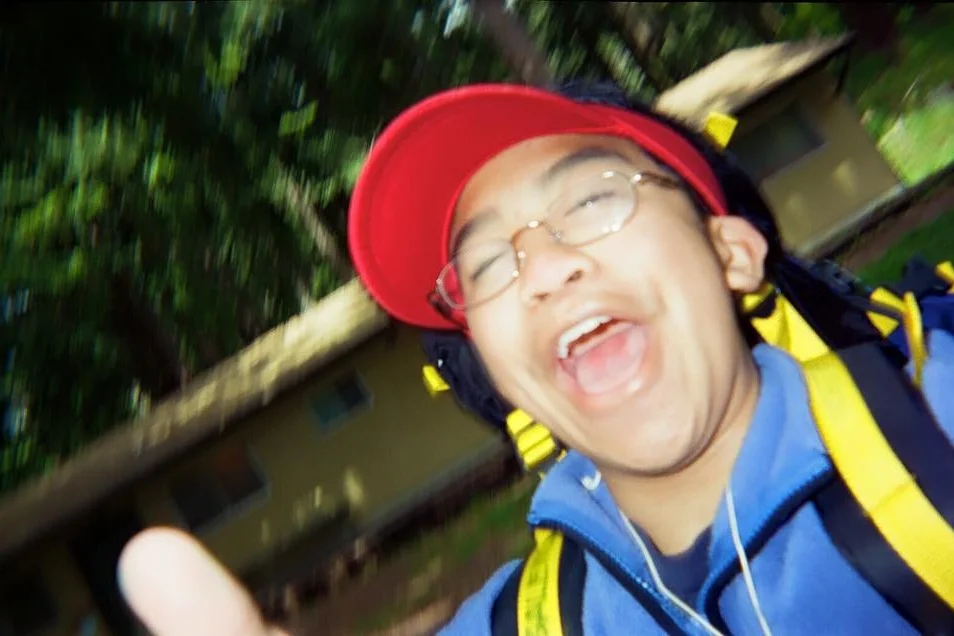 #FirstSelfie #IWas12 #CampMoran #DisposableCamera #GetLIT