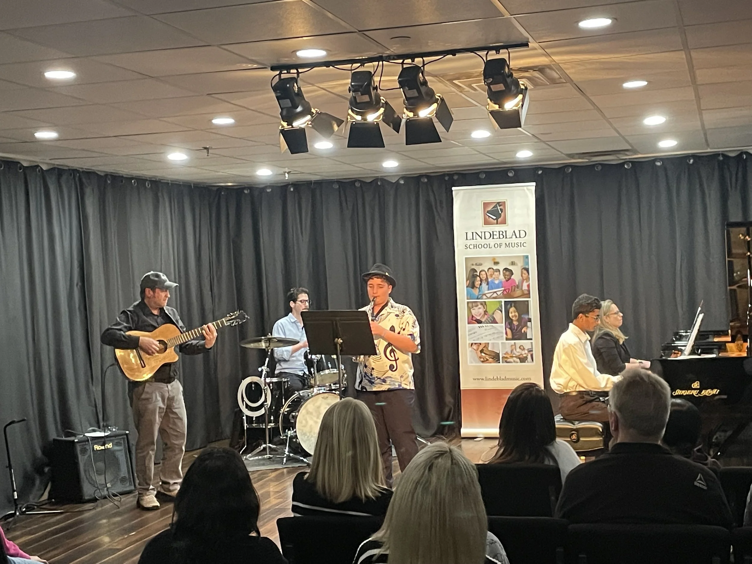 Jazz Ensemble (weekly) -  performance on 8/15