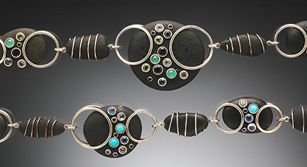 Sea Bubble Necklace by Wendolyn Hammer