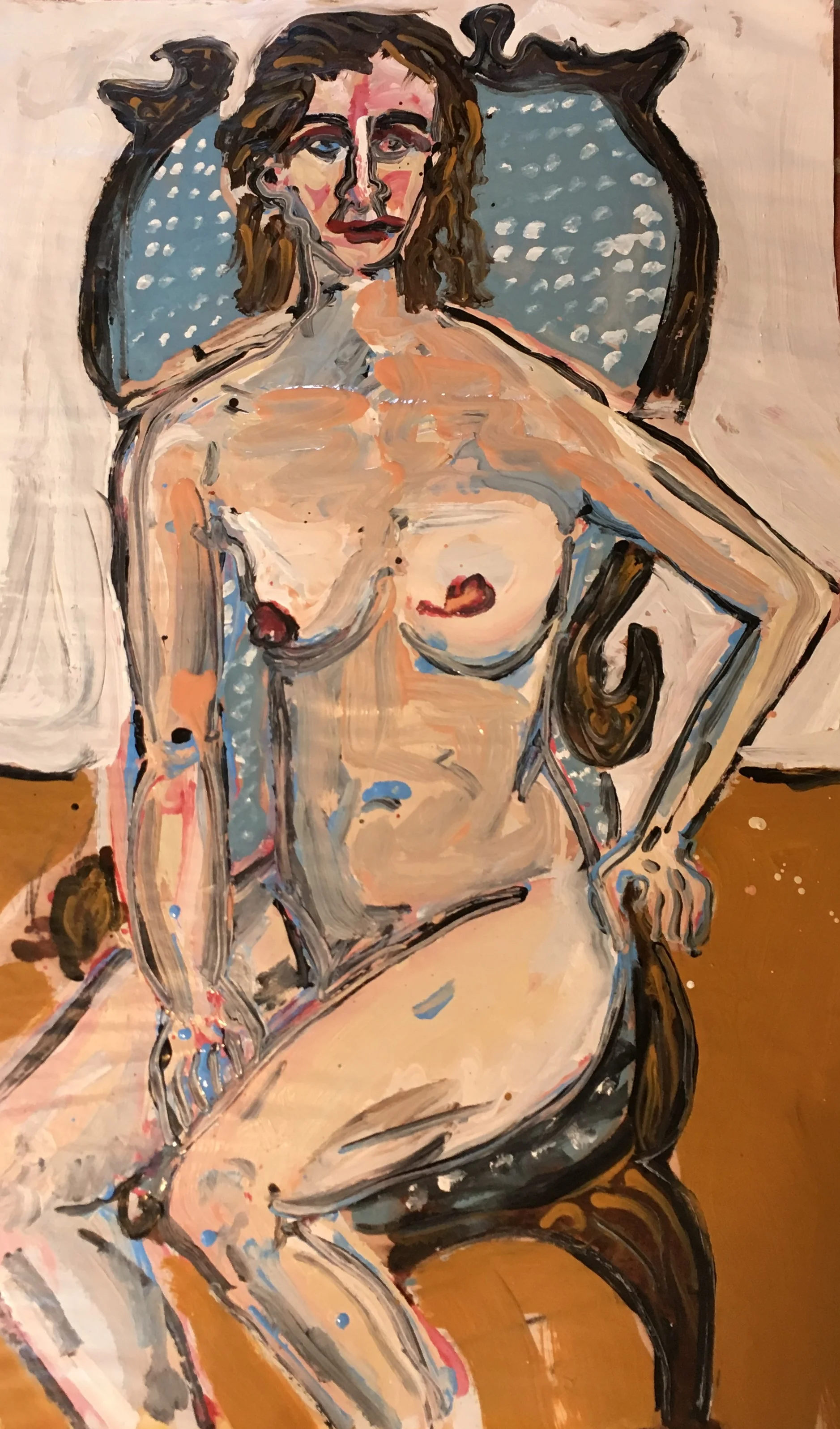"Woman in a Chair"